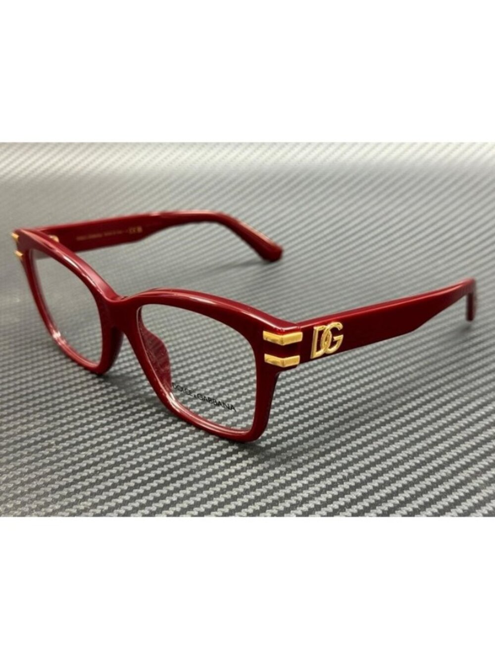 New Dolce & Gabbana Women Bordeaux Eyeglasses 54-19-145